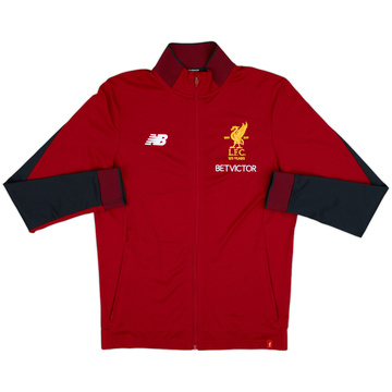 2017-18 Liverpool New Balance Veste de survêtement - 8/10 - (M)