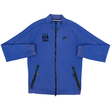 2014-15 Manchester City Nike Tech Fleece Veste de survêtement - 6/10 - (S)