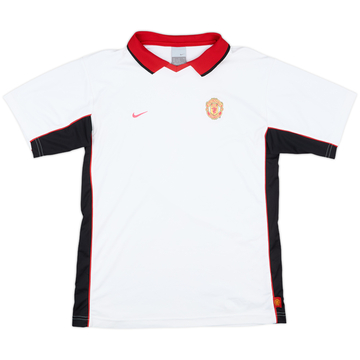 2004-05 Manchester United Nike Polo - 8/10 - (13-15 ans)
