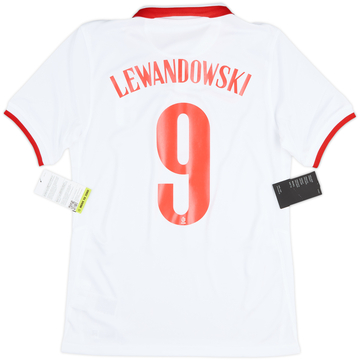 2020-21 Poland Maillot domicile Lewandowski #9 (S)