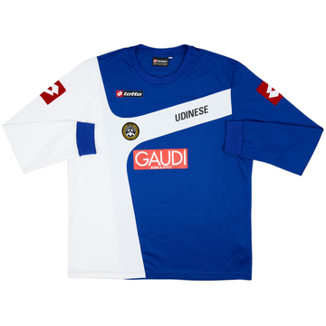 2006-07 Udinese Lotto Maillot Training L/S - 7/10 - (XL)