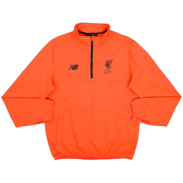 2016-17 Liverpool New Balance Haut d'entraînement 1/4 zip - 6/10 - (M)
