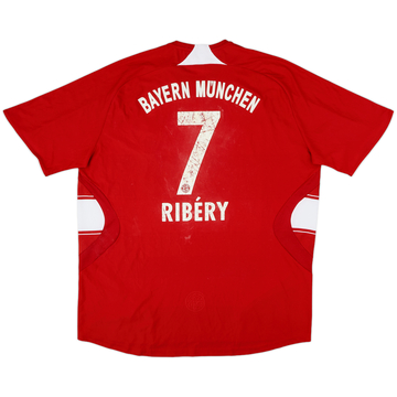 2007-08 Bayern Munich Maillot Domicile Ribery #7 - 4/10 - (XXL)