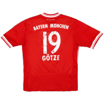 2013-14 Bayern Munich Maillot Domicile Gotze #19 - 4/10 - (11-12 ans)