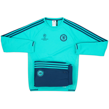 2015-16 Chelsea adidas CL Survêtement - 8/10 - (S)