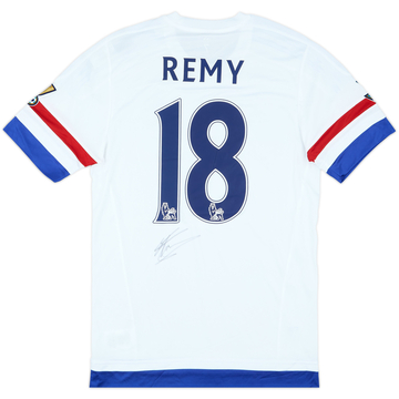 2015-16 Chelsea Maillot extérieur version joueur signé Remy #18 (M/L)