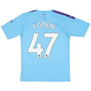 Maillot domicile Manchester City 2019-20 Foden #47 - 7/10 - (S)