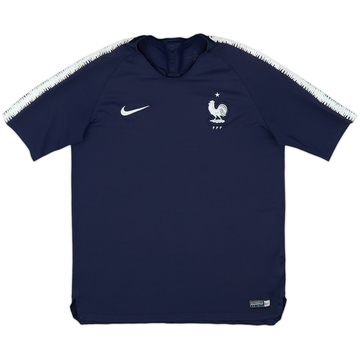 2018-19 France Nike Training Shirt - 6/10 - (L.Boys)