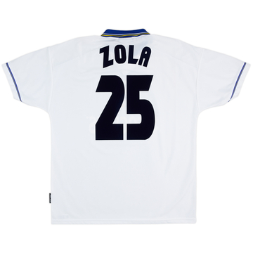 1998-00 Chelsea Maillot extérieur Zola #25 - 8/10 - (L)