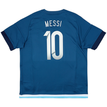 2015-16 Argentine Maillot extérieur Messi #10 (XL)