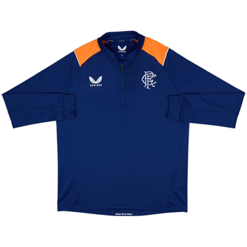 2022-23 Rangers Castore Haut d'entraînement 1/4 Zip (L)