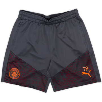 2023-24 Manchester City Puma Short d'entraînement Modèle Staff TB - 10/10 - (M)