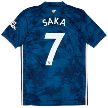 2020-21 Arsenal Maillot third Saka #7 - 10/10 - (S)