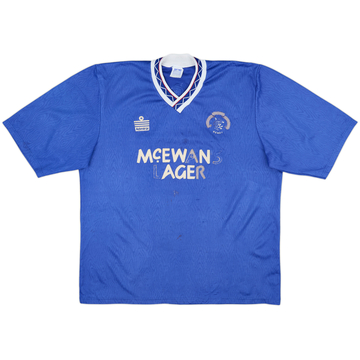 1990-92 Rangers Maillot domicile - 3/10 - (L)