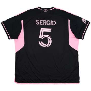 2023-24 Inter Miami Maillot extérieur authentique Sergio #5 - 8/10 - (3XL)