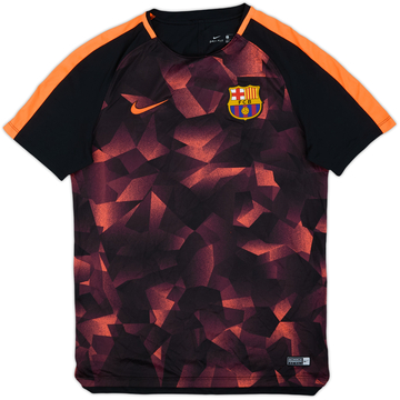 2017-18 Barcelona Nike Training Shirt - 8/10 - (M)