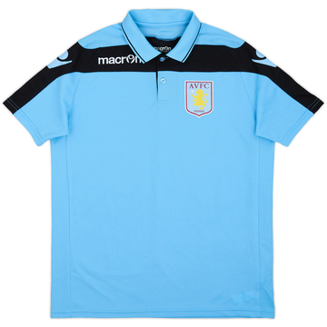 2014-15 Aston Villa Macron Polo 9/10 (S)