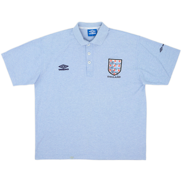 1998-00 England Umbro Polo - 6/10 - (L)