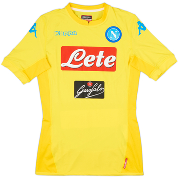 2017-18 Napoli Maillot extérieur authentique - 10/10 - (M)