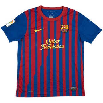 2011-12 Barcelona Maillot domicile - 7/10 - (13-14 ans)