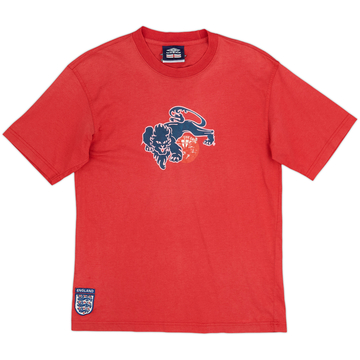 2002 England Umbro T-shirt en coton - 6/10 - (S)