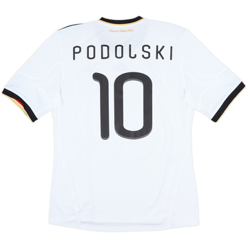 2010-11 Germany Home Shirt Podolski #10