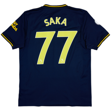 2019-20 Arsenal Maillot Third Saka #77 - 10/10 - (M)