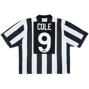 1993-95 Newcastle Maillot domicile Cole #9 - 8/10 - (XXL)