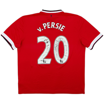2014-15 Manchester United Maillot domicile v. Persie #20 - 4/10 - (XL)