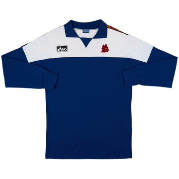 1995-96 Roma Asics Maillot Training L/S - 8/10 - (XL)
