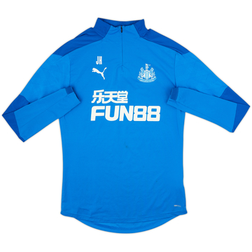 2019-20 Newcastle United Modèle Staff Puma Haut d'entraînement 1/4 Zip JH - 6/10 - (M)