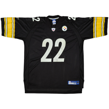2005-06 Pittsburgh Steelers Staley #22 Reebok Maillot domicile - 8/10 - (XXL)