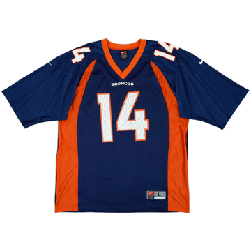 1998-00 Denver Broncos Griese #14 Nike Maillot Domicile - 8/10 - (L)