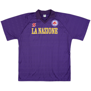Maillot domicile Fiorentina 1989-90 #10 - 8/10 - (XL)