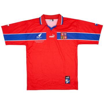 1998-00 Czech Republic Maillot domicile basique - 8/10 - (XL)