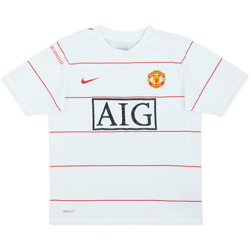 2008-09 Manchester United Nike Training Shirt - 7/10 - (M.Boys)