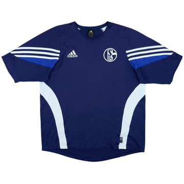 2004-05 Schalke adidas Training Shirt - 6/10 - (XL)