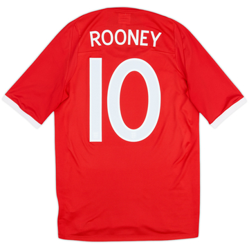 2010-11 England Maillot extérieur Rooney #10 - 8/10 - (XS)