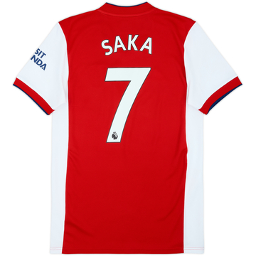 2021-22 Arsenal Maillot domicile Saka #7 - 6/10 - (S)