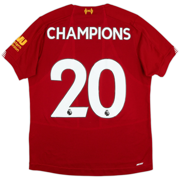 2019-20 Liverpool Maillot Domicile Champions #20 - 6/10 - (15-16 ans)