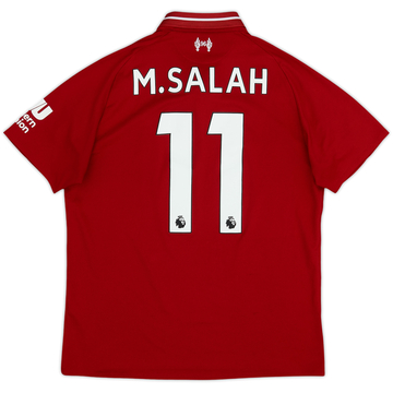 2018-19 Liverpool Maillot domicile M.Salah #11 - 5/10 - (S)