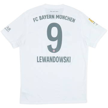 2019-20 Bayern Munich Maillot extérieur Lewandowski #9 - 6/10 - (L)