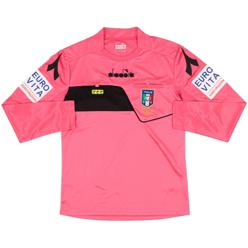 2018-19 Italie Diadora Maillot arbitre manches longues - 9/10 - (S)