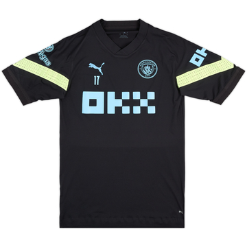 2022-23 Manchester City Maillot d'entraînement Puma Version joueur #17 (De Bruyne) - 8/10 - (L)