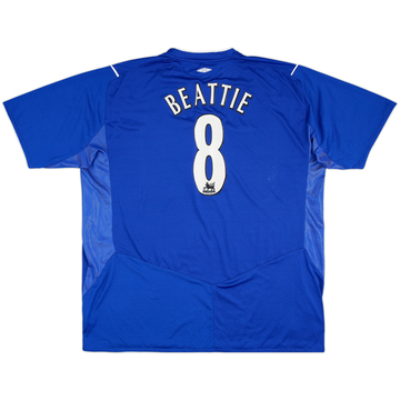 2004-05 Everton Maillot domicile Beattie #8 - 5/10 - (3XL)