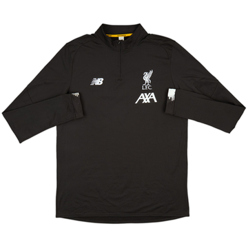2017-18 Liverpool New Balance Haut d'entraînement 1/4 Zip - 8/10 - (XXL)