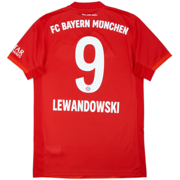 2019-20 Bayern Munich Maillot Domicile Lewandowski #9 - 8/10 - (S)