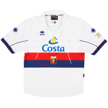 2004-05 Genoa Maillot spécial signé - 7/10 - (14-15 ans)
