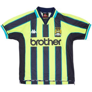 Maillot extérieur Manchester City 1998-99 - 6/10 - (S)