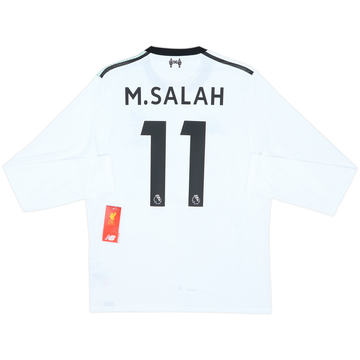 2017-18 Liverpool Maillot Extérieur Manches longues M.Salah #11 (S)